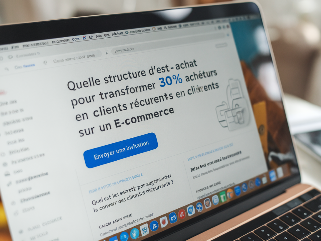 Quelle structure d'email post‑achat pour transformer 30% des acheteurs en clients récurrents sur un e‑commerce