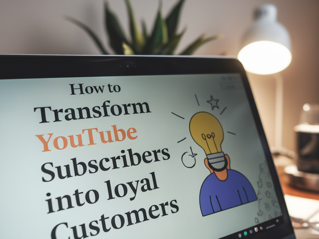 Comment transformer vos abonnés sur youtube en clients fidèles