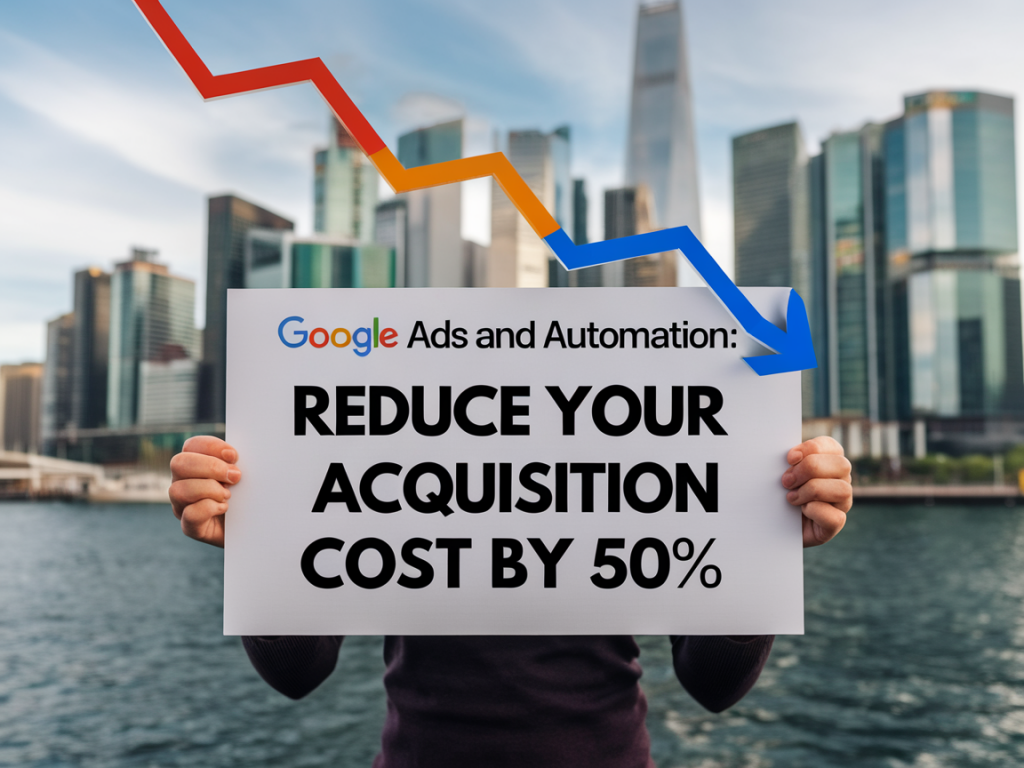 Comment réduire de 50% votre coût par acquisition avec une combinaison google ads et automation