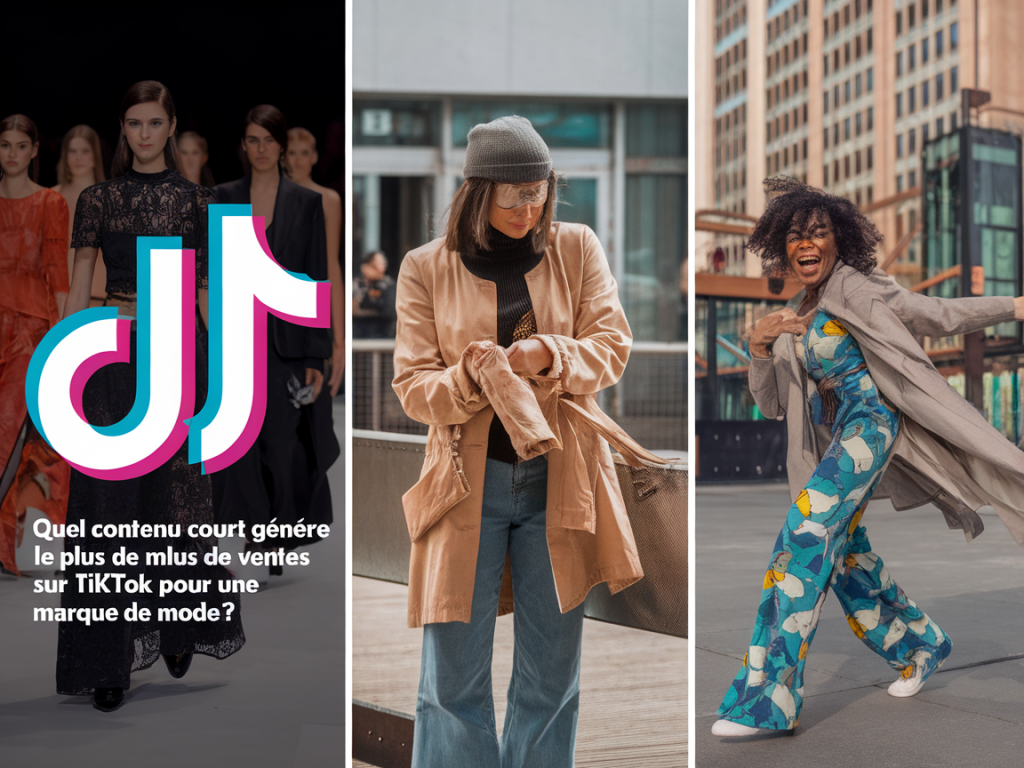 Quel contenu court génère le plus de ventes sur tiktok pour une marque de mode : 3 formats à reproduire