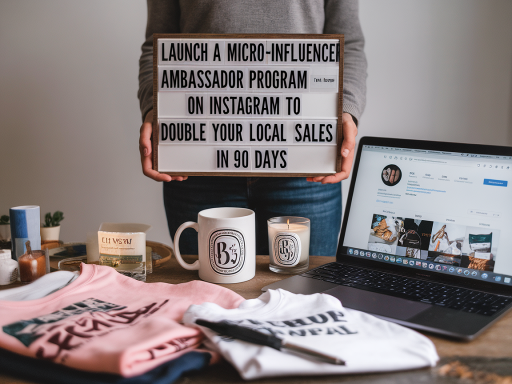 Comment lancer un programme d'ambassadeurs micro‑influenceurs sur instagram pour doubler vos ventes locales en 90 jours
